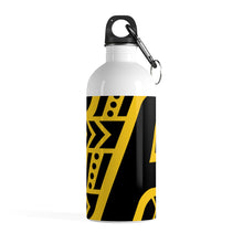Load image into Gallery viewer, Stainless Steel Water Bottle (Black &amp; Yellow)