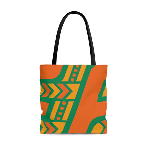 Tote Bag (Orange & Green)