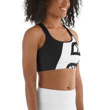 Load image into Gallery viewer, Sports Bra (Black/White)