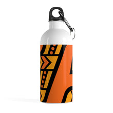Load image into Gallery viewer, Stainless Steel Water Bottle (Black &amp; Orange)
