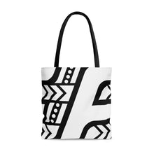 Load image into Gallery viewer, Tote Bag (White &amp; Black)