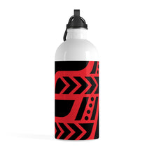 Load image into Gallery viewer, Stainless Steel Water Bottle (Black &amp; Red)