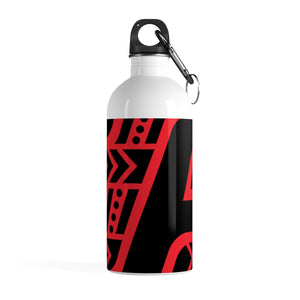 Stainless Steel Water Bottle (Black & Red)