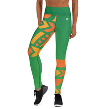 Load image into Gallery viewer, Raised Waist Leggings (ST-Green)